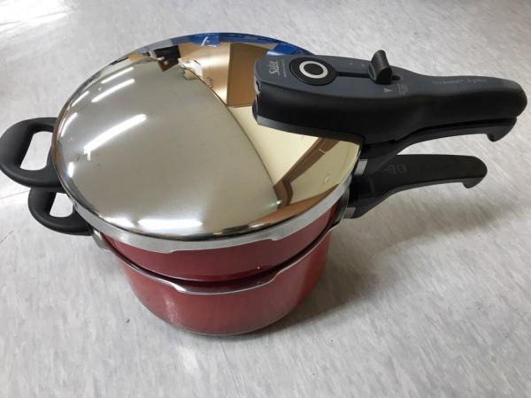 가정용압력냄비및압력솥 Silet Sicomatic t-plus Duo 4.5 L+3 L