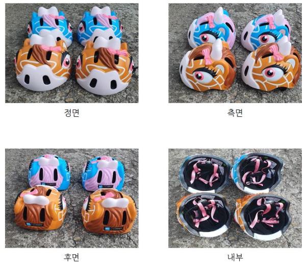 운동용 안전모(자전거·롤러스포츠용) Crazy Safety Bicycle Helmet-Giraffe