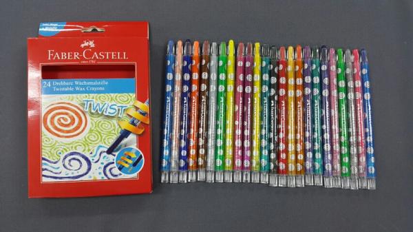 학용품 Twistable Wax Crayons