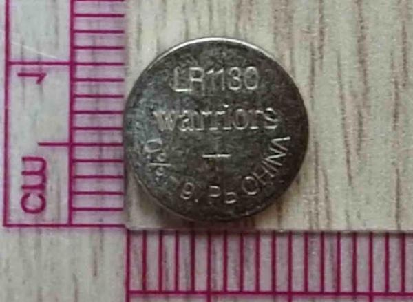건전지(알칼리·망간 전지(L)) warriors LR1130 BUTTON CELL