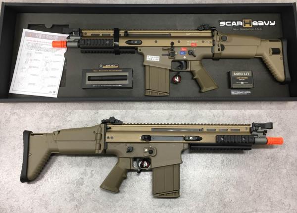 비비탄총 SCAR-H MK17 FDE