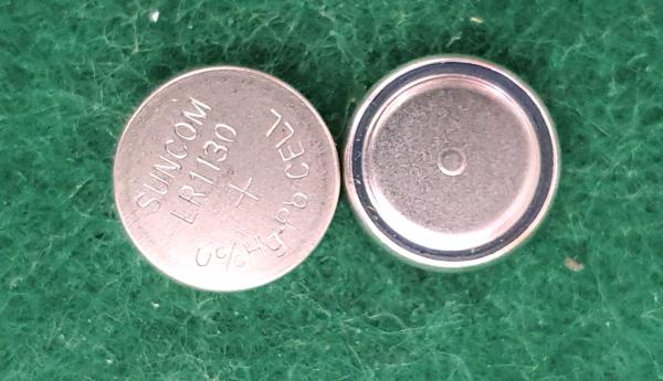 건전지(알칼리·망간 전지) Alkaline button cell