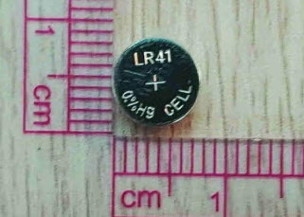 건전지(알칼리·망간 전지(L)) LR41 Hg0% CELL 1.5V