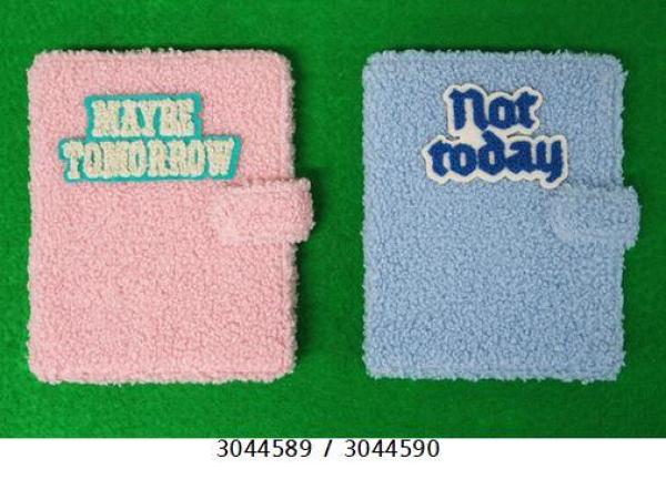 학용품 NOTEBOOK 13x18CM FLOCK ''MAYBE TOMORROW'' / ''NOT TODAY''
