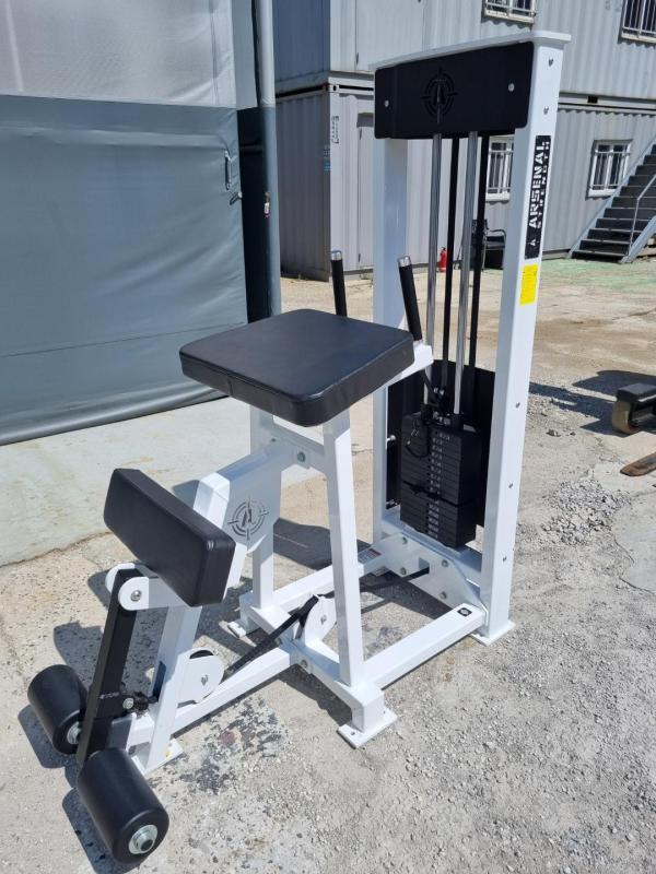 헬스기구(고정식운동기구) M1 SELECTORIZE LOWER BODY MACHINE STANDING LEG CURL (M1-SLC) (하체류)