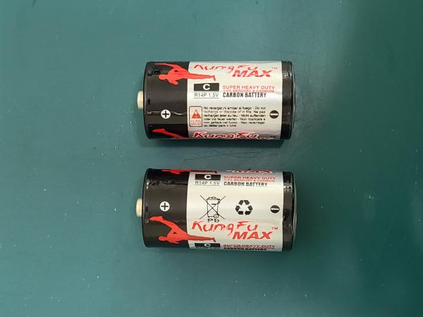 건전지(망간 건전지) Battery,2pcs/shrink