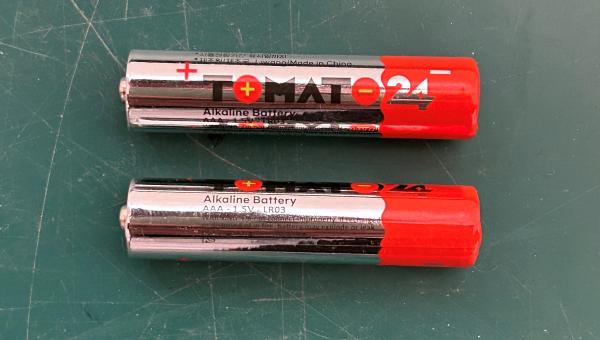 건전지(알칼리·망간 전지) Tomato AAA Alkaline Battery