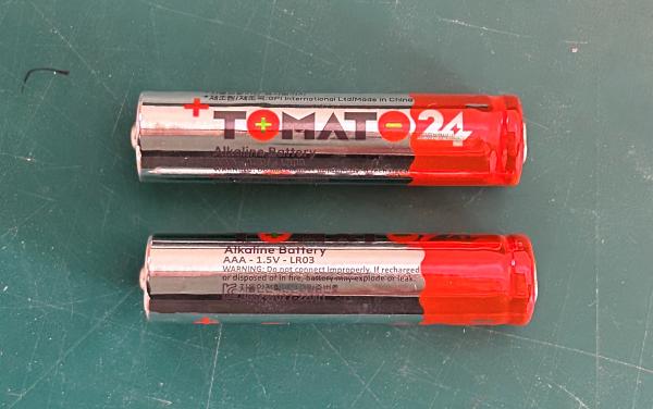 건전지(알칼리·망간 전지) Tomato AAA Alkaline Battery