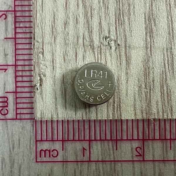 건전지(알칼리·망간 전지(L)) Alkaline AG3 LR41 1.5V Button Cell