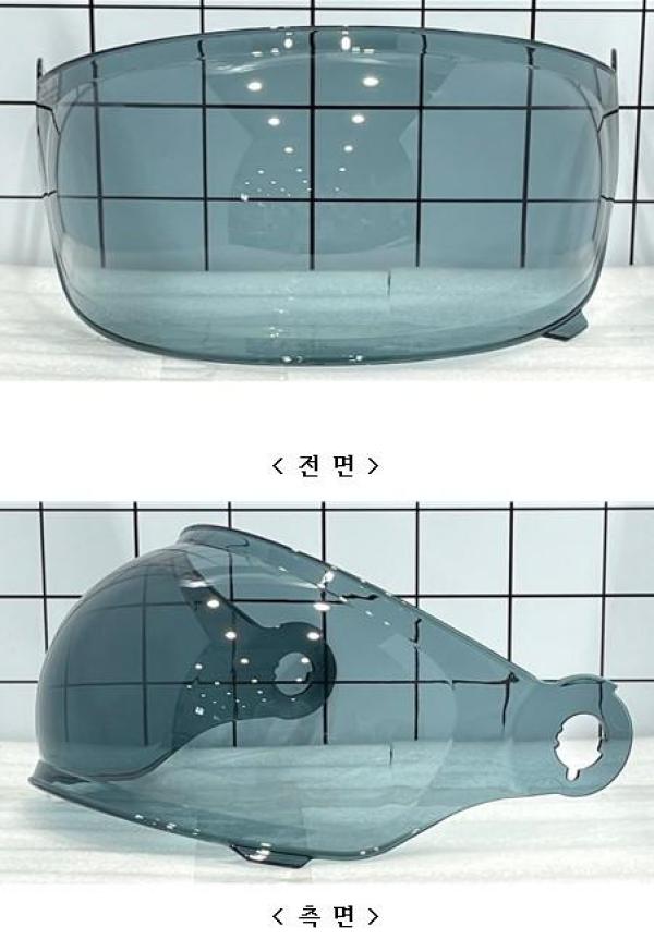 승차용안전모 T-1 BUBBLE DARK SMOKE SHIELD