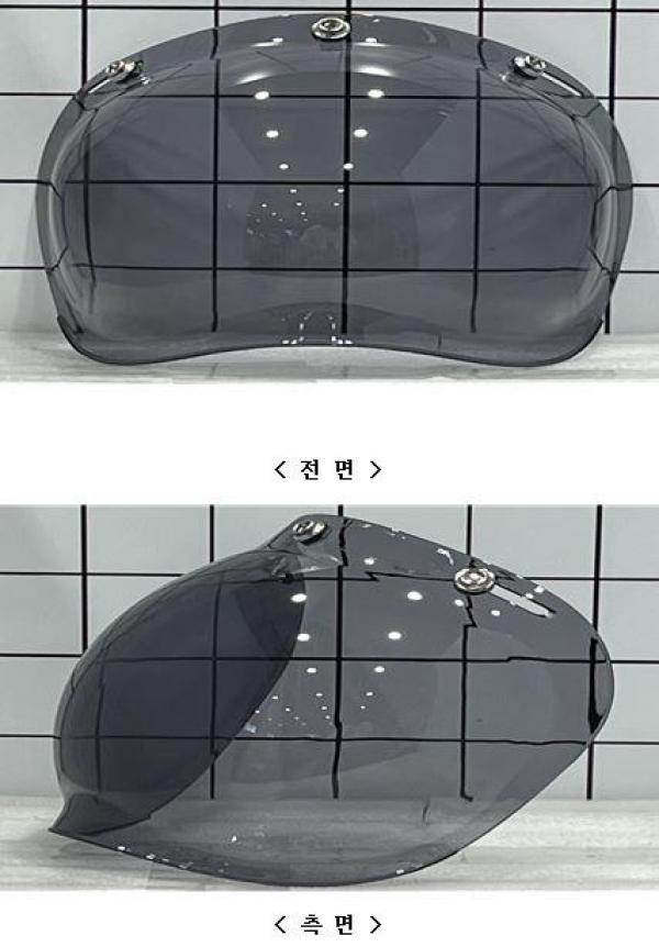승차용안전모 T-50 DARK SMOKE SHIELD