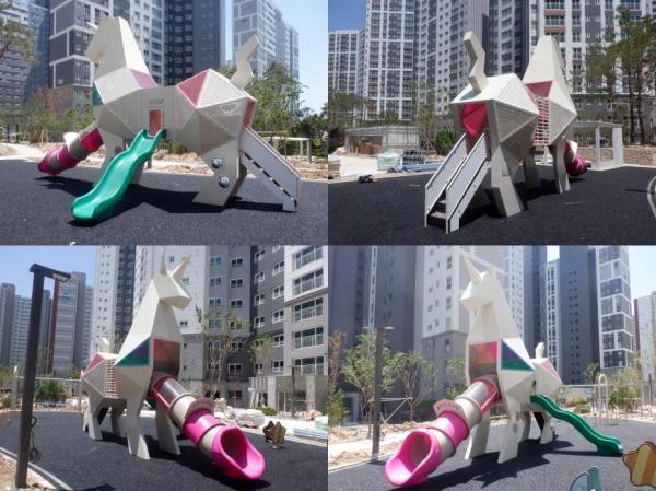 어린이놀이기구 신비한유니콘놀이대