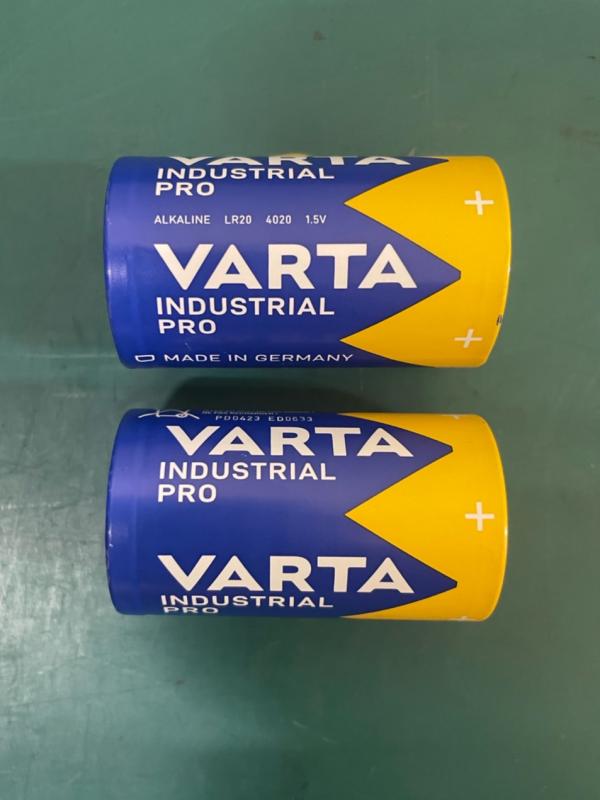 알칼리·망간 전지(L) VARTA Industrial Pro Alkaline D type