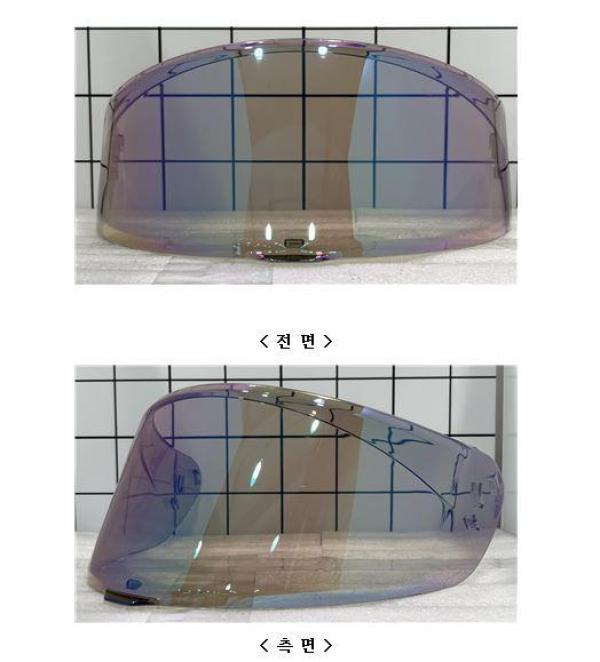 승차용안전모 NHK K5R VISOR RAINBOW
