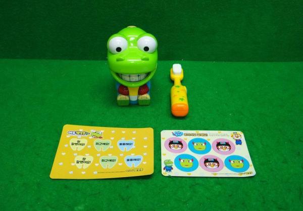 완구 Crong toothbrushing Set