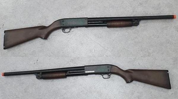 비비탄총 ITHACA M37 FEATHERLIGHT FULL METAL MODEL