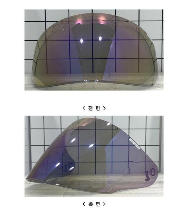 승차용안전모 KYT GALAXY VISOR RAINBOW