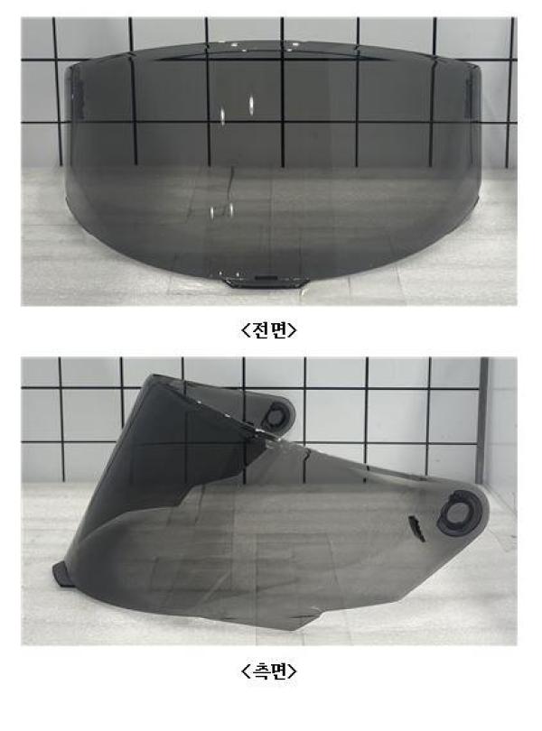 승차용안전모 KYT TT VISOR DARK SMOKE