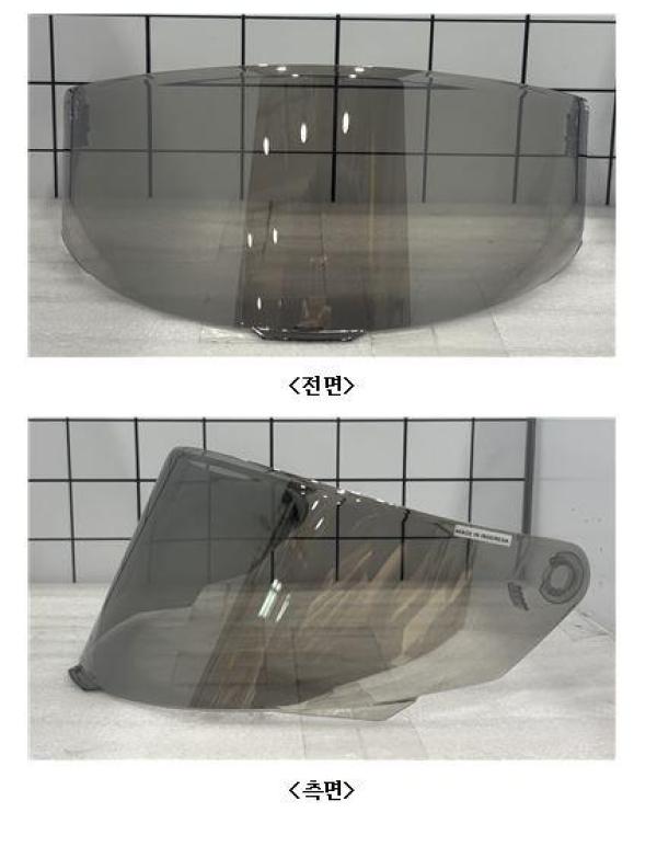 승차용안전모 KYT TT VISOR SILVER CHROME