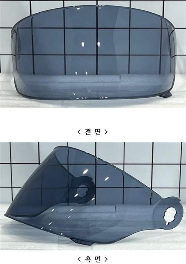 승차용안전모 T-1 DARK SMOKE SHIELD