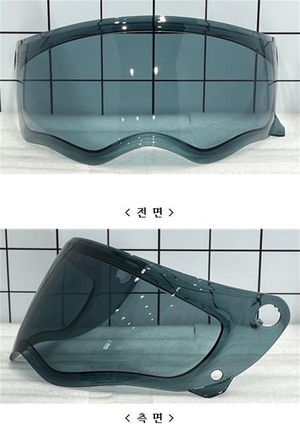승차용안전모 T-9 DARK SMOKE SHIELD