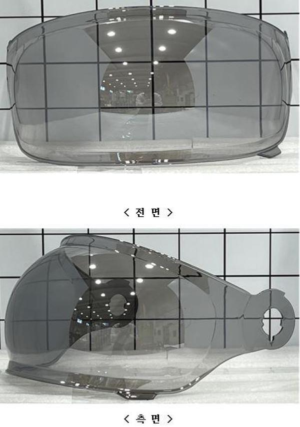 승차용안전모 T-1 BUBBLE CHROME SHIELD