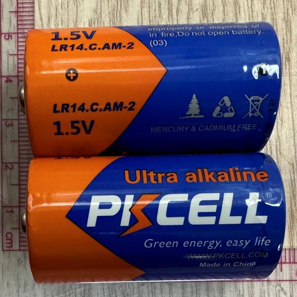 건전지(알칼리·망간 전지(L)) LR14 1.5V PKCELL