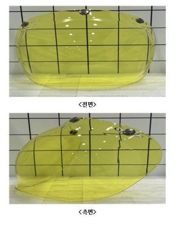 승차용안전모 BUBBLE SHIELD YELLOW