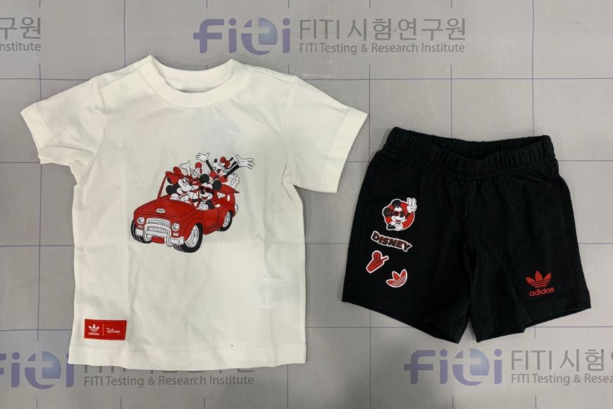 유아용 섬유제품 SHORT TEE SET HF7538(MGV53)