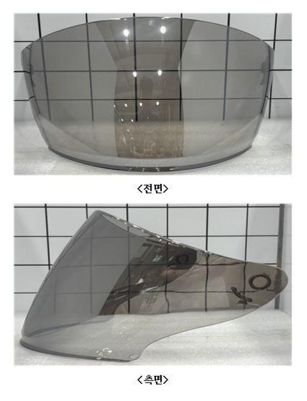 승차용안전모 MDS VISOR IRIDIUM MIRROR CHROMED