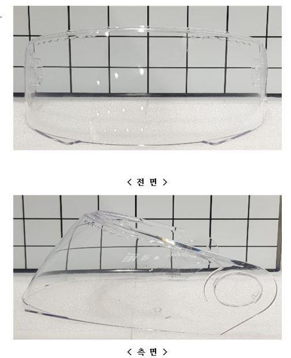 승차용안전모 클리어 실드바이저(C5)