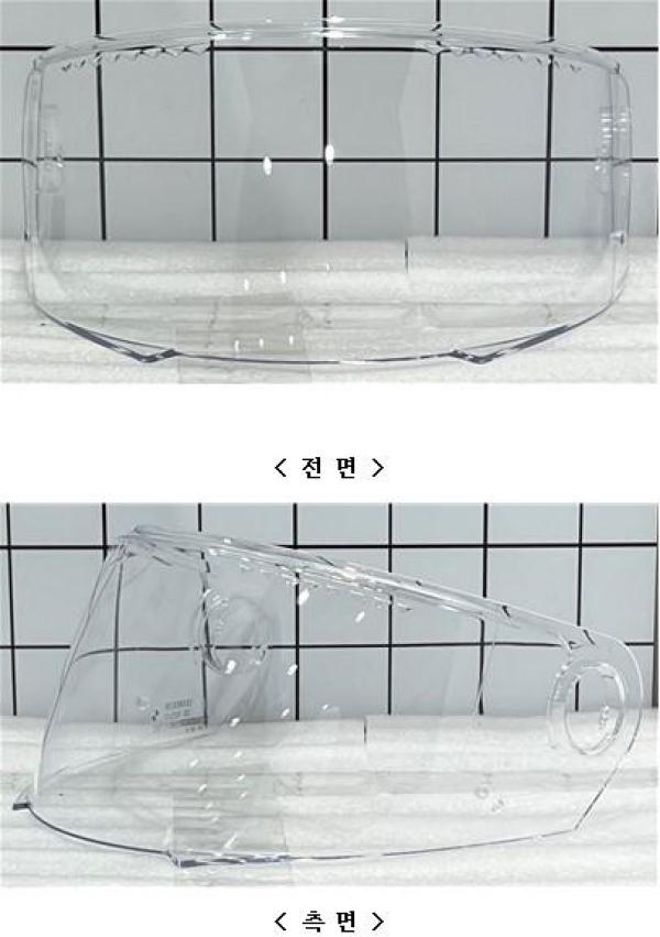 승차용안전모 클리어 실드바이저(E2)