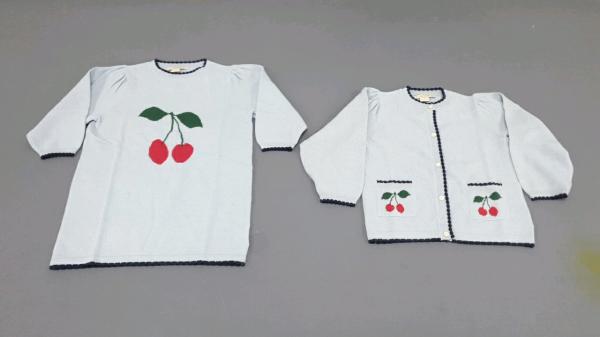유아용 섬유제품 ALEXA KNIT CARDIGAN, ALEXA KNIT DRESS