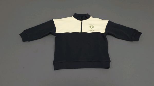 유아용 섬유제품 LOUPY LOU HALF ZIP SWEAT OCS