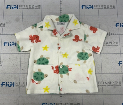 유아용 섬유제품 티셔츠