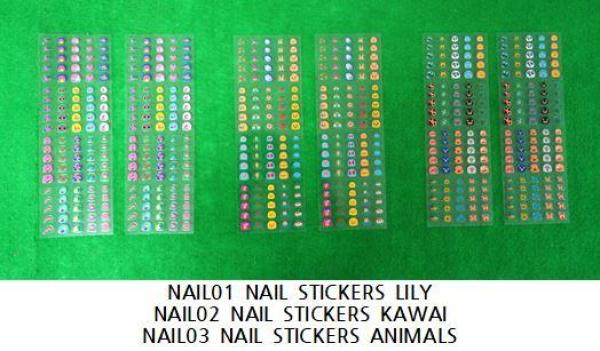 완구 OMY NAIL STICKERS