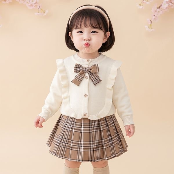 유아용 섬유제품 니트 스커트