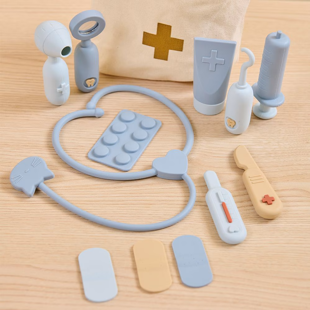 완구 안심 병원놀이 실리콘 장난감